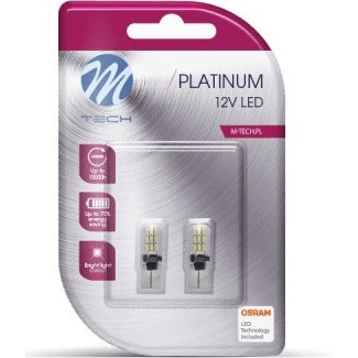 2x žarulja LED 13,6V  W5W White -hladno bijela s Canbus  Mtech