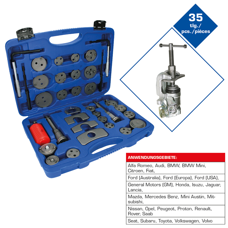 ALAT ZA PREŠANJE KOČIONOG KLIPOVA BT701050 BRILLIANT TOOLS