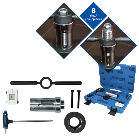 ALAT ZA MONTAŽU AMORTIZERA S OPRUGOM ZA PRIKOLICU 8 KOMADA BT651100 BRILLIANT TOOLS