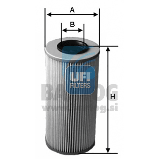 FILTER ULJNI UFI 25.586.00