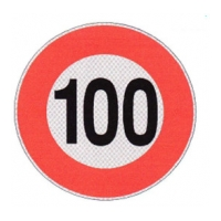 100 NALJEPNICA OGRANIČENJA