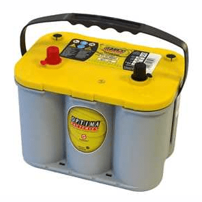 AKUMULATOR OPTIMA YTS 4,2L 55AH L+ 765A(EN) 254X175X200 ŽUTI