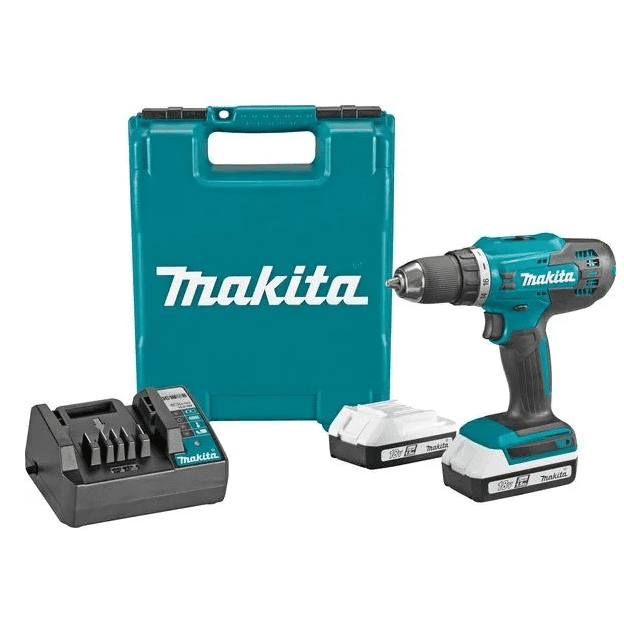 MAKITA AKU BUŠILICA-ODVIJAČ DF488D002; 2X BATERIJA 1.5AH, PUNJAČ, KOVČEK