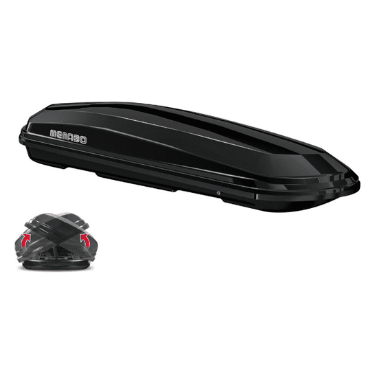 KROVNA KUĆA DIAMOND 500 ABS DUO BLACK MENABO