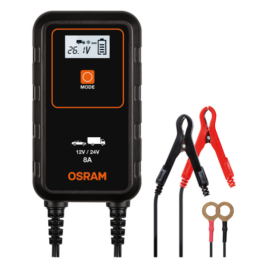 PUNJAC 12V 24V OSRAM 908 3C POGODAN I ZA START STOP AKUMULATORE