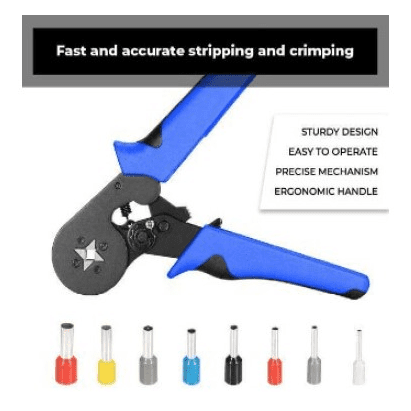 KLJEŠTA ZA KRIMPOVANJE + KABELSKE STALICE WERKHUS BORERO (1200 KOM, 8 RAZLIČITIH VELIČINA)