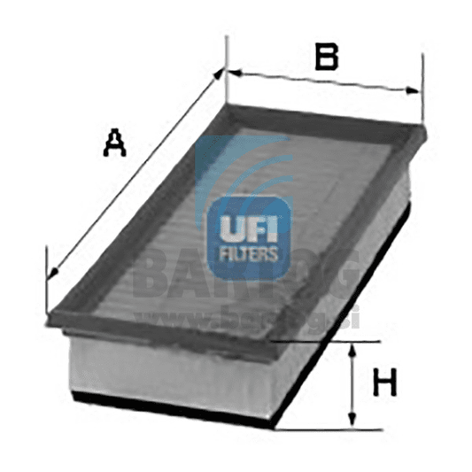 FILTER ZRAKA UFI 30.291.00