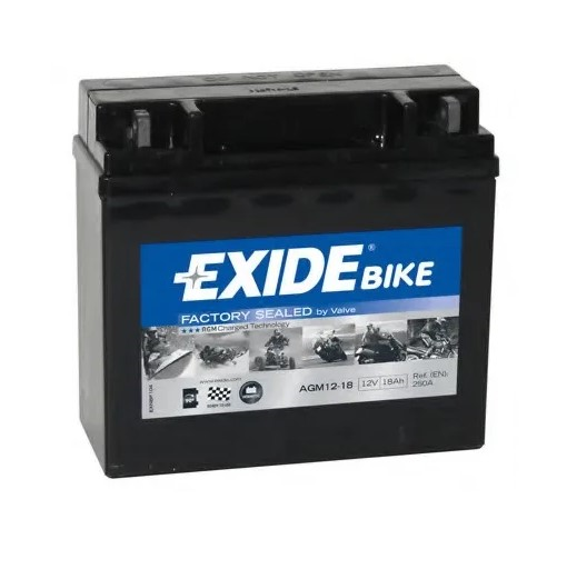 AKUMULATOR EXIDE AGM12-18 18AH L+ 250A(EN) 181X77X167