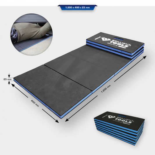 SKLOPIVA ZAŠTITNA PODLOGA ZA JASTUK, 1200 X 400 X 23 MM BRILLIANT TOOLS BT156920