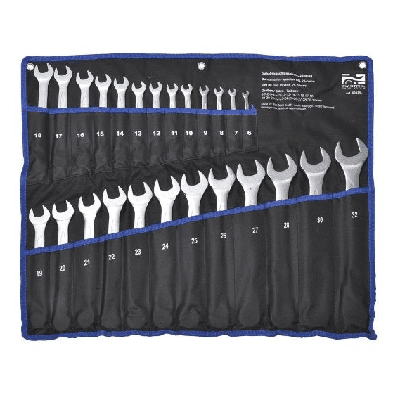 SET KLJUČEVA 6-25 MM 25 DIJELA SW-STAHL 00925L KLJUČEVI OBOLJENI
