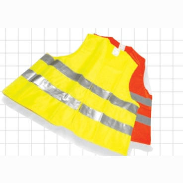 reflektor sigurn.prsluk EN471 - oranžen  (prsluk)