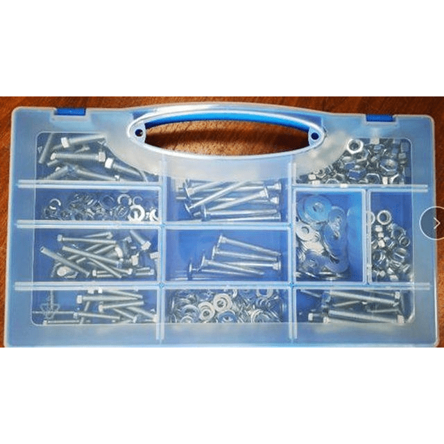 GARNITURA VIJAKA U PVC KAZETI 450 KOM KINZO 1/6