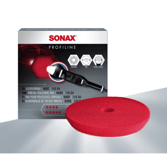 SPUŽVICA ZA POLIRANJE - CRVENA / TVRDA 165MM DA CUTPAD SONAX PROFILINE 04934410