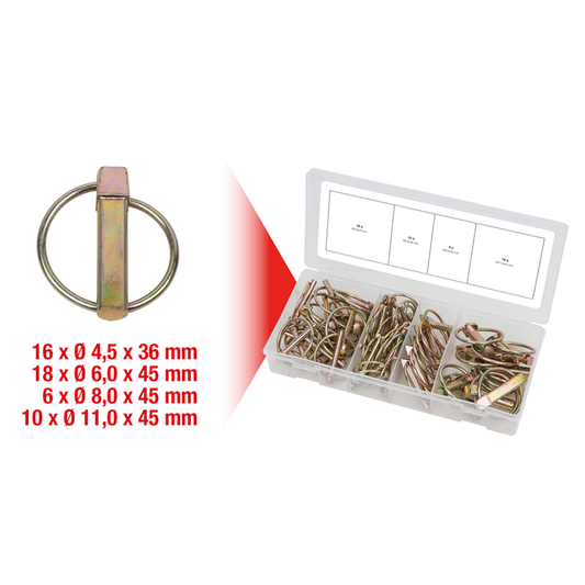 SET PREKIDAČKIH POGONA, 50 DIJELA 970.0550 KS ALATI