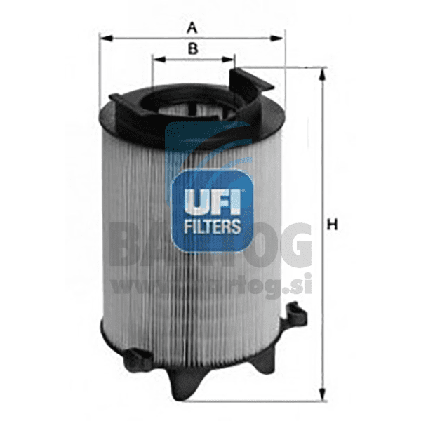 FILTER ZRAKA UFI 27.401.00