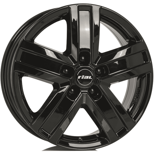 FELGE A16 5X130 ET66 6,5X16 RIAL TRANSPORTER ČRNA 78,1 (CITROEN JUMPER, FIAT DUCATO, OPEL MOVANO 2010-, PE