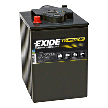AKUMULATOR EXIDE 6V ES1000-6 190AH 850A(EN) 245X190X275 = GEL