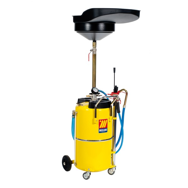 SPREMNIK ZA ULJE OD 20 L, ROTIRAJUĆI, SA 10 SONDA ZA USIS ULJA, MECLUBE PNEUMATSKI OTVOR