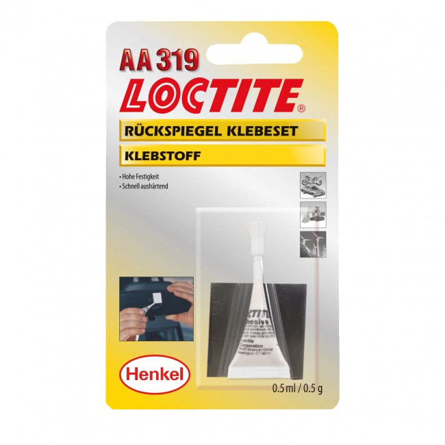 LJEPILO ZA METAL-STAKLO, REVERZ. OGLEDALA (SET) 319 16936 0.5G LOCTITE C12