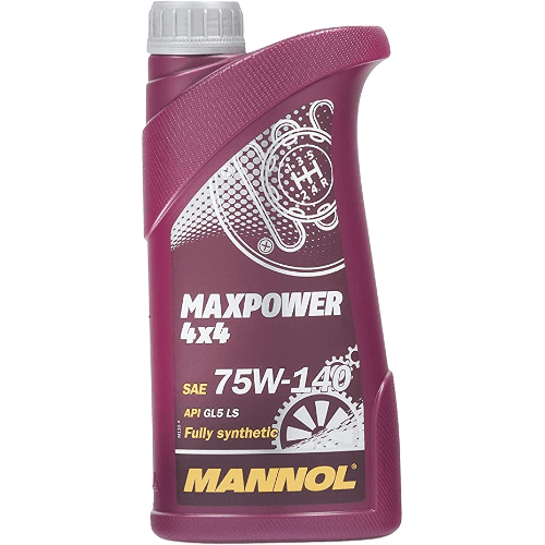 OLJE MANNOL MAXPOWER 4X4 75W140 1L