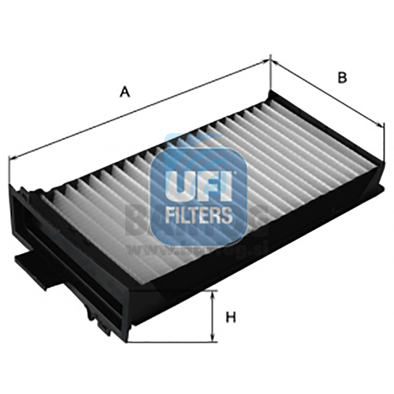 FILTER KABINE UFI 53.104.00