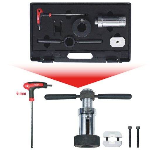 SET ALATA ZA SASTAVLJANJE BRANIKA OD 7 DIJELA S DOSTUPNIM AMORTIZACIJAMA 150.9545 KS TOOLS