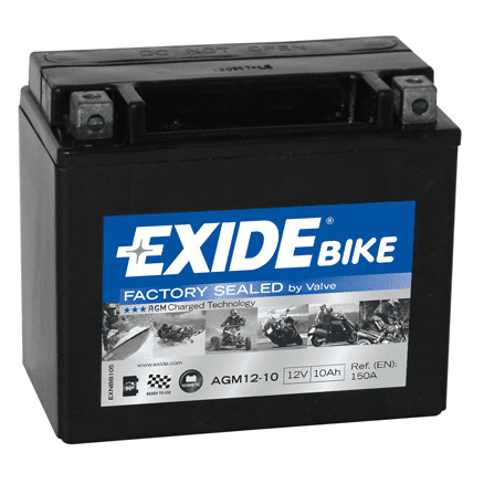 AKUMULATOR EXIDE AGM12-10 L+ 10AH 150A(EN) 152X88X131
