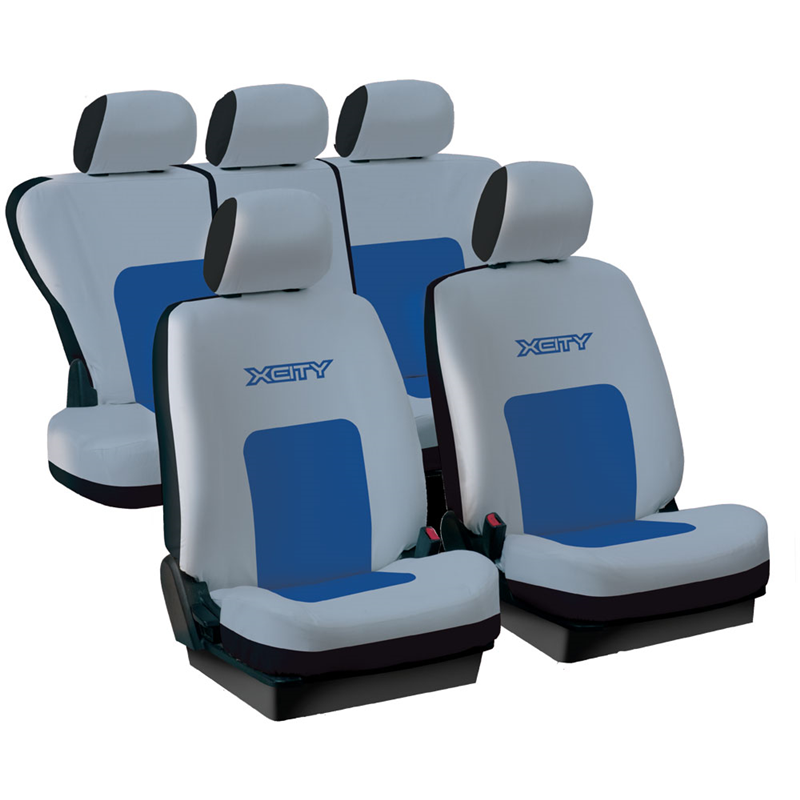 X-CITY NAVLAKA ZA SJEDILA PLAVA/CRNA 11 KOM