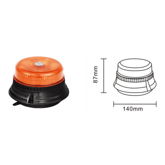 TREPTAJUĆE LED SVJETLO 12V 24V ŽUTO ALR0004-O KAMAR