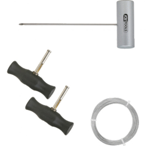 SET ZA REZANJE ŽICE SA ŽICOM ZA REZANJE ČESTKE, 4 DJELA KS TOOLS 140.2245