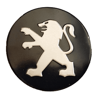 OZNAKA PEUGEOT ZA UKRASNE POKLOPCE SKS, FI70 BRT 4 KOM.