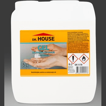 RAZKUŽILO DR. HOUSE 5 L (5000ML) GEL
