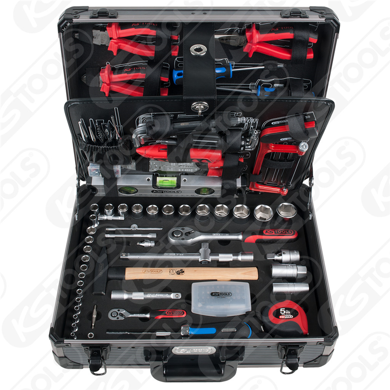 1/4"+1/2" SET ALATA, 127 DJELA 911.0727 KS TOOLS