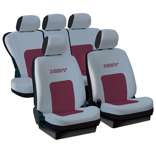 X-CITY NAVLAKA ZA SJEDILA CRVENA/CRNA 11 DIJEL