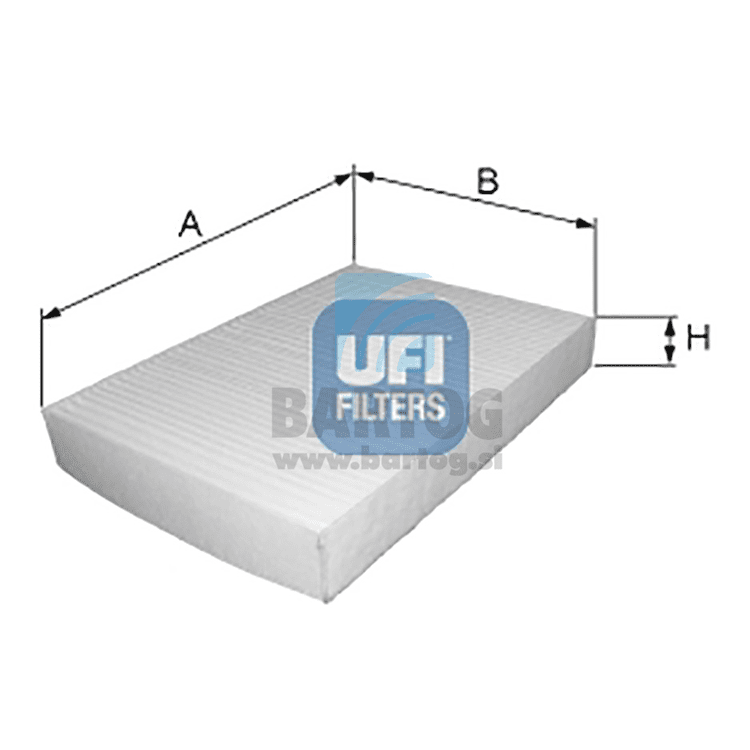 FILTER KABINE UFI 53.034.00
