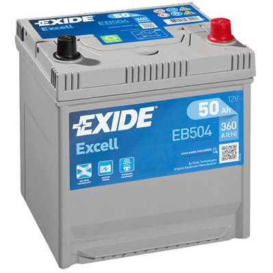 AKUMULATOR EXIDE EXCELL EB504 50AH D+ 360A(EN) 200X173X222 50AH