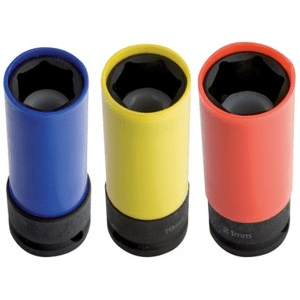 KLJUČ NAS. 1/2" IMPACT, DUGI ZA ALUMINIJSKI KOTAČ 19×130 MM 619016 UNIOR 231PL