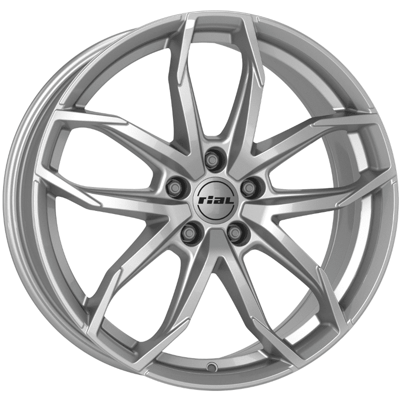 FELGE A18 5X108 ET45 8.0X18 RIAL LUCCA SREBRNA 70.1 (CITROEN, DS4, DS7 CROSSBACK, FORD, JAGUAR, LAND ROVER