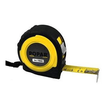 MJERKA 5M/25MM GUMENA KUĆIŠTE POPAR