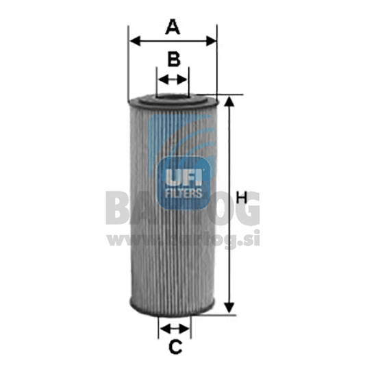 FILTER ULJNI UFI 25.094.00