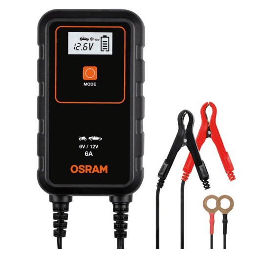 PUNJAČ BATERIJA 6V/12V 6A BATTERYCHARGE 906 OEBCS906 OSRAM