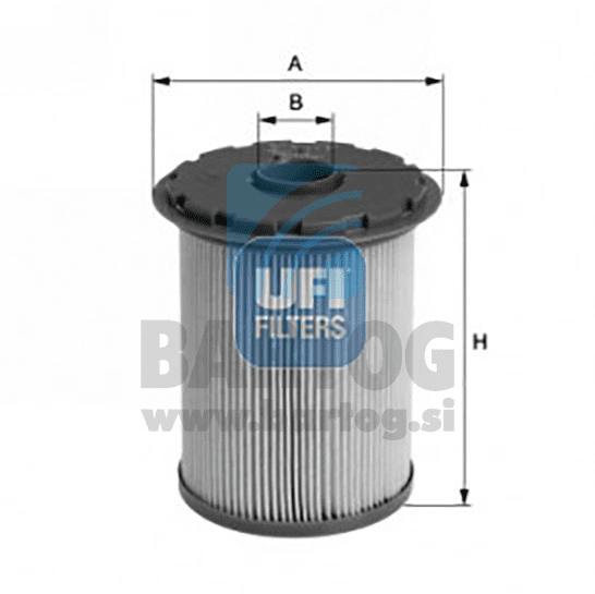 FILTER GORIVA UFI 26.693.00
