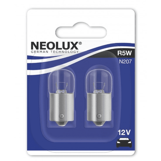 ŽARULJA NEOLUX N207 12V R5W 5W BA15S BLISTER DUPLI