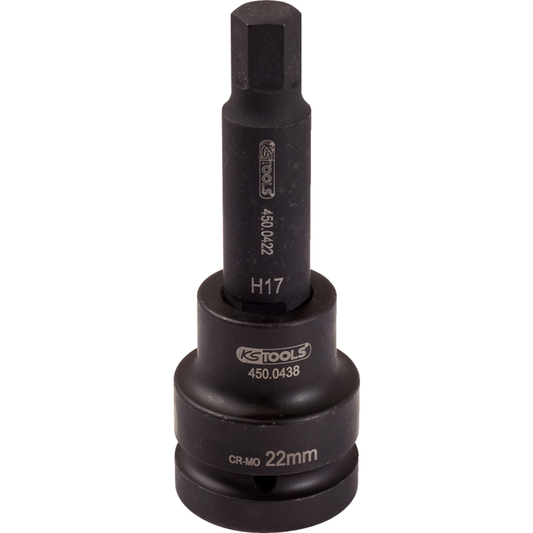 3/4" ULOŽAK ZA STRONG DRIVE, imbus, DUGI, 17MM 450.0461 KS TOOLS