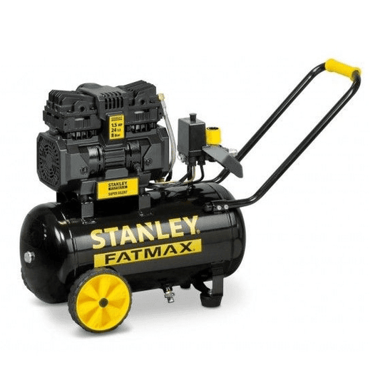 KOMPRESOR SILENT FMXCMS1524HE STANLEY FATMAX B2CC304STF580 24L, 8 BAR, 160 L/MIN, 230V, 1100W