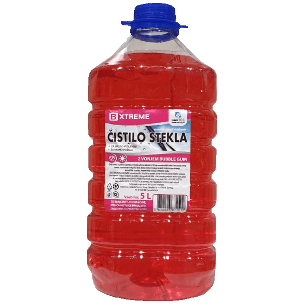ČISTILO STEKLA BXTREME LETNO BUBBLE GUM 5L