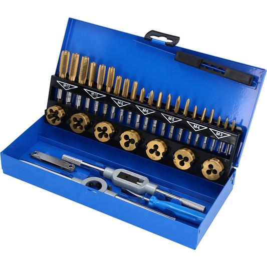 SET ALATA ZA REZANJE LIMENOG NAVOJA, 32 DIJELA BT101950 BRILLIANT TOOLS
