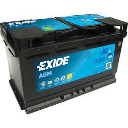 AKUMULATOR EXIDE EK820 82AH D+ 800A(EN) 315X175X190 AGM