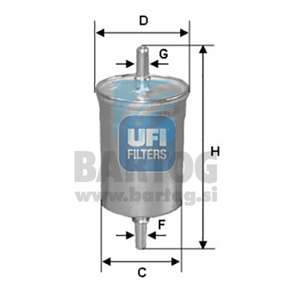 FILTER GORIVA UFI 31.844.00