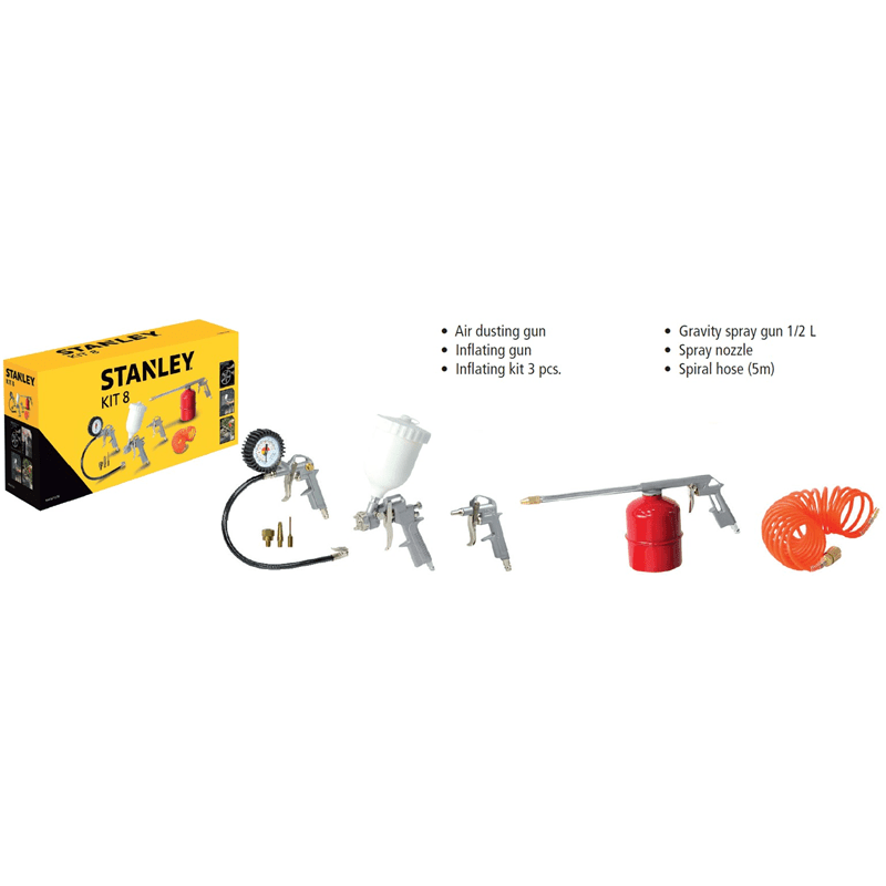 KIT 8KOM BOX STANLEY